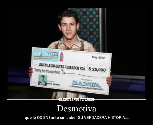 Desmotiva - que lo ODIEN tanto sin saber SU VERDADERA HISTORIA....