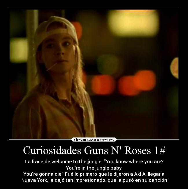 Curiosidades Guns N Roses 1# -