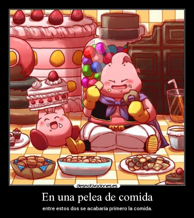 En una pelea de comida - 