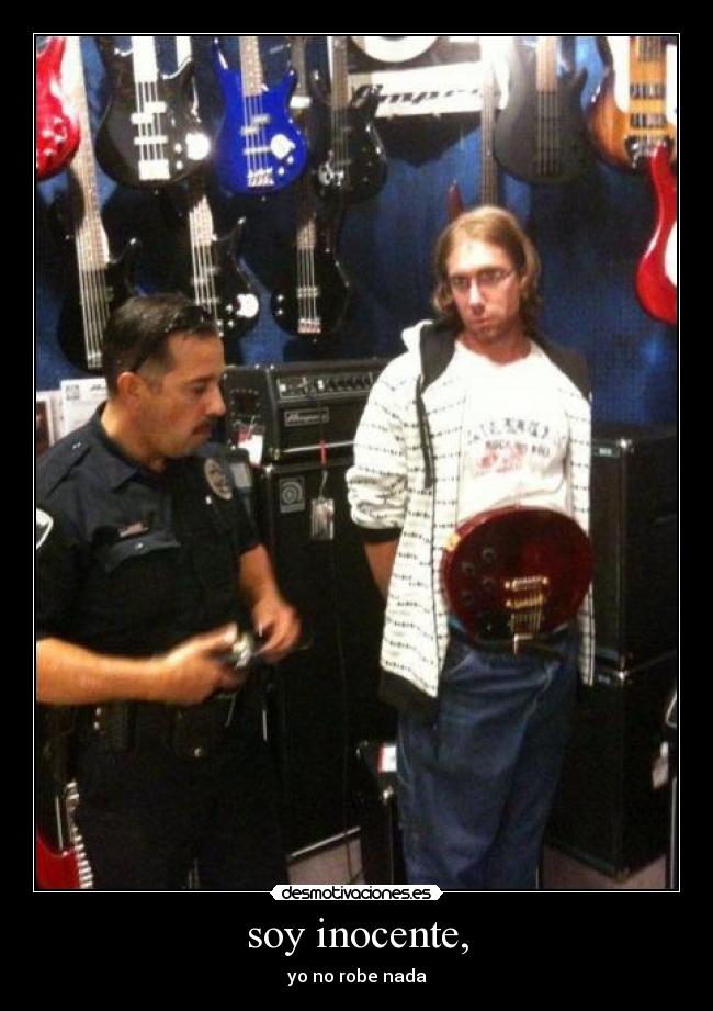 soy inocente, -