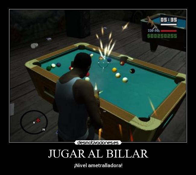 JUGAR AL BILLAR - 