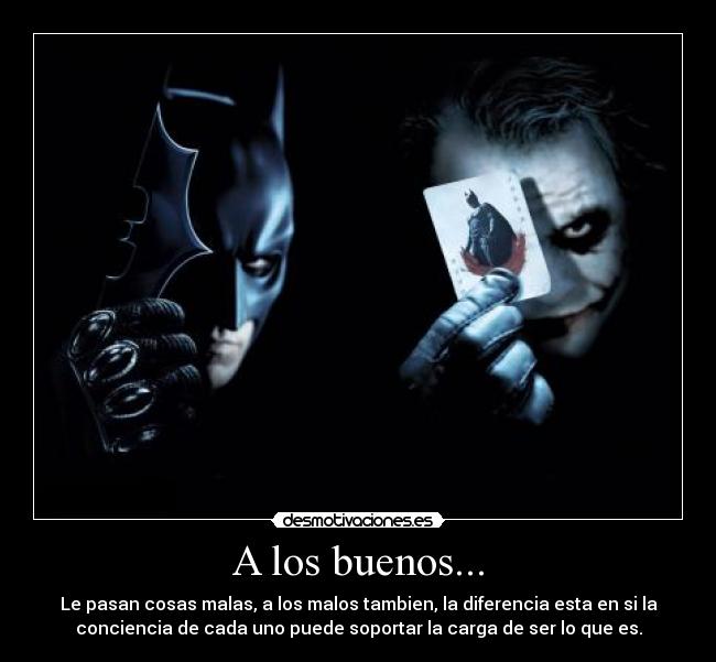 A los buenos... - 