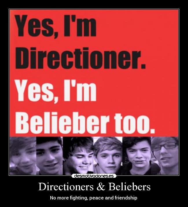 Directioners & Beliebers -
