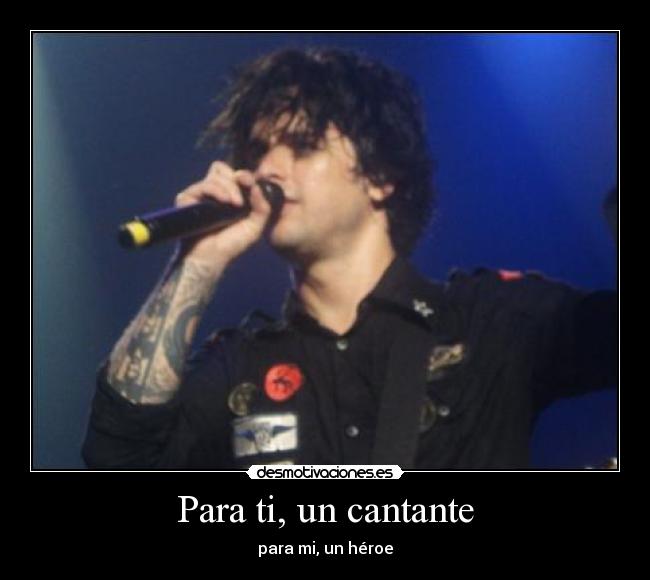 carteles billie joe armstrong desmotivaciones