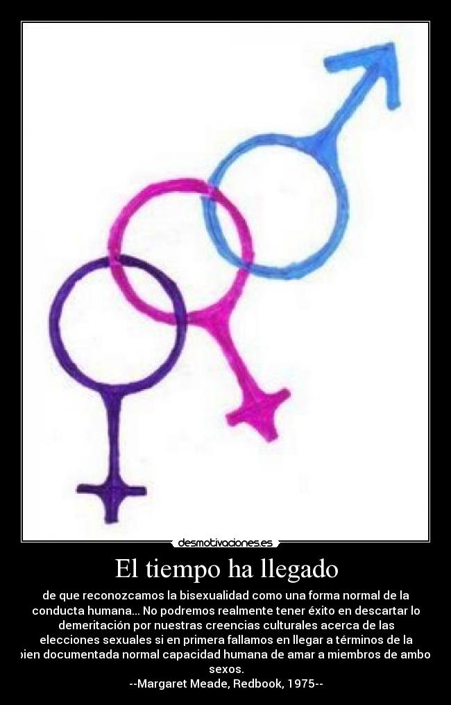 El tiempo ha llegado -