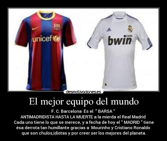 El mejor equipo del mundo -