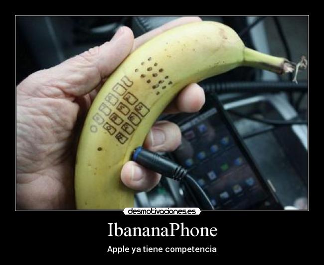 carteles banana phone desmotivaciones