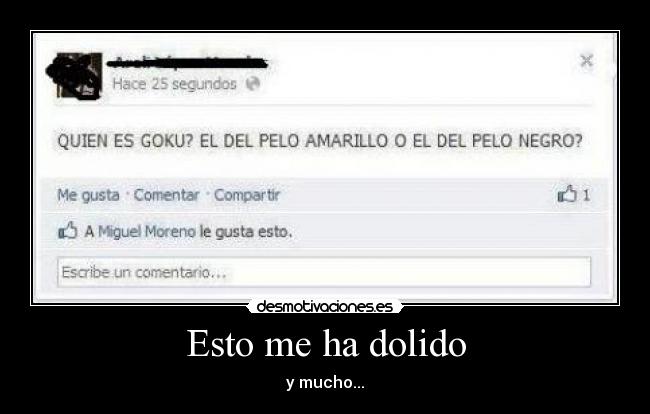 Esto me ha dolido - 