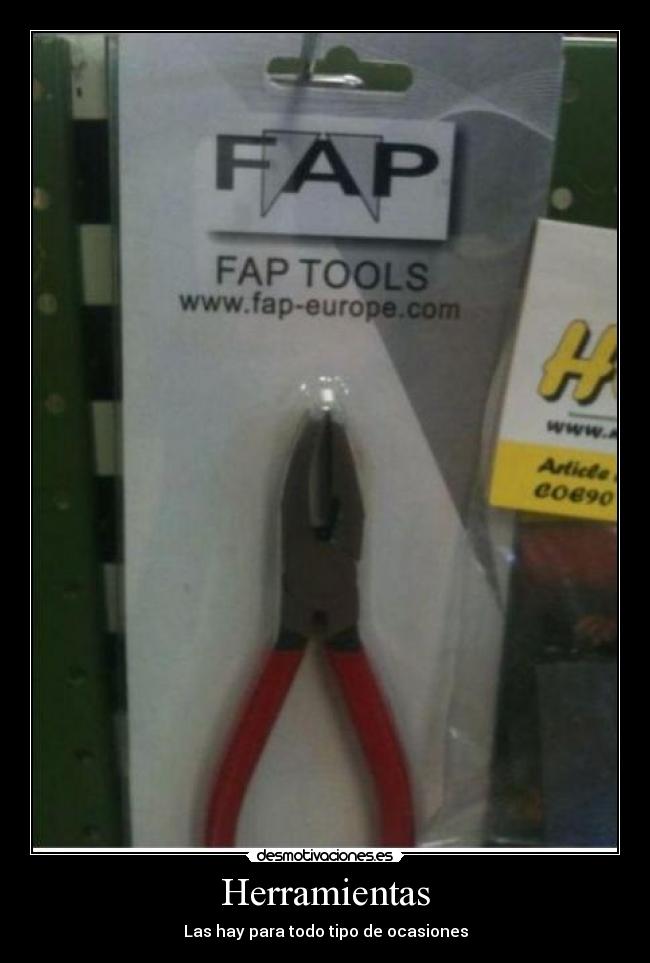 Herramientas - Las hay para todo tipo de ocasiones