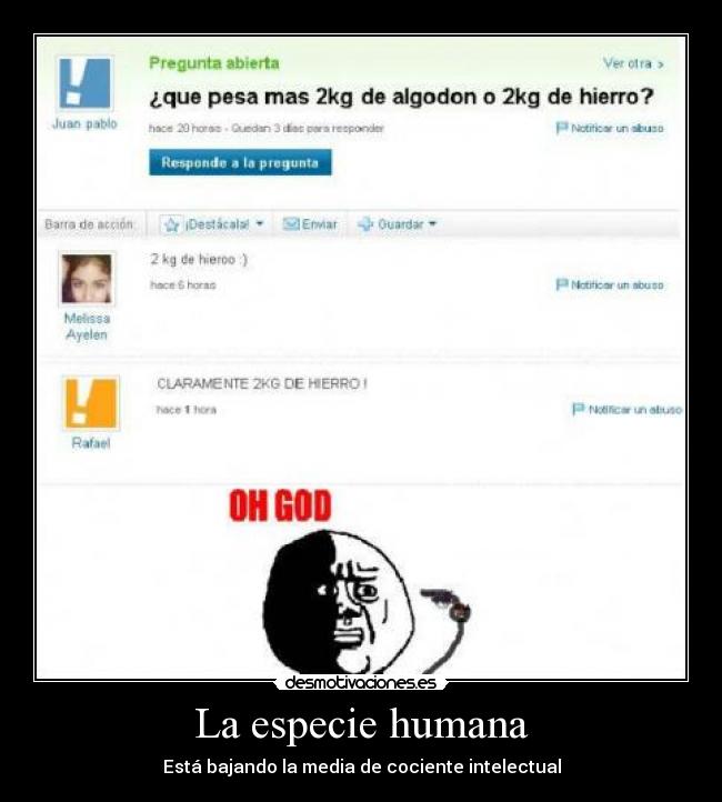 La especie humana - 