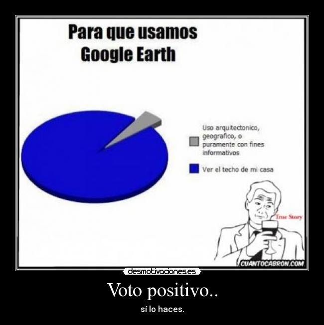 Voto positivo.. - 