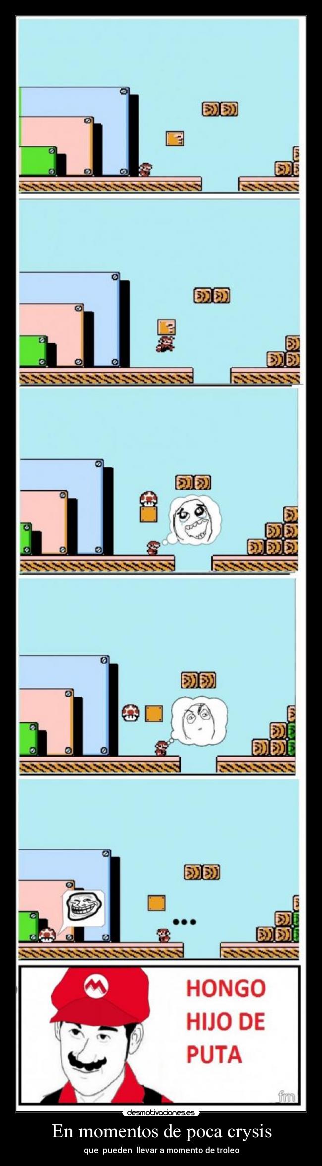 En momentos de poca crysis - que  pueden  llevar a momento de troleo