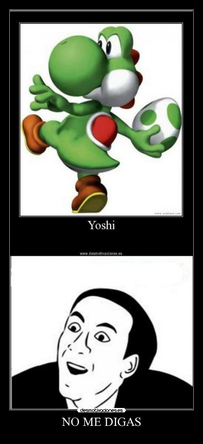 carteles yoshi desmotivaciones