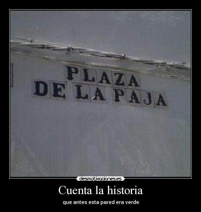 Cuenta la historia - 