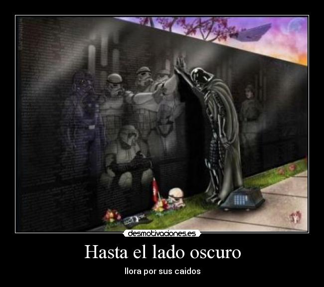 carteles lado oscuro desmotivaciones