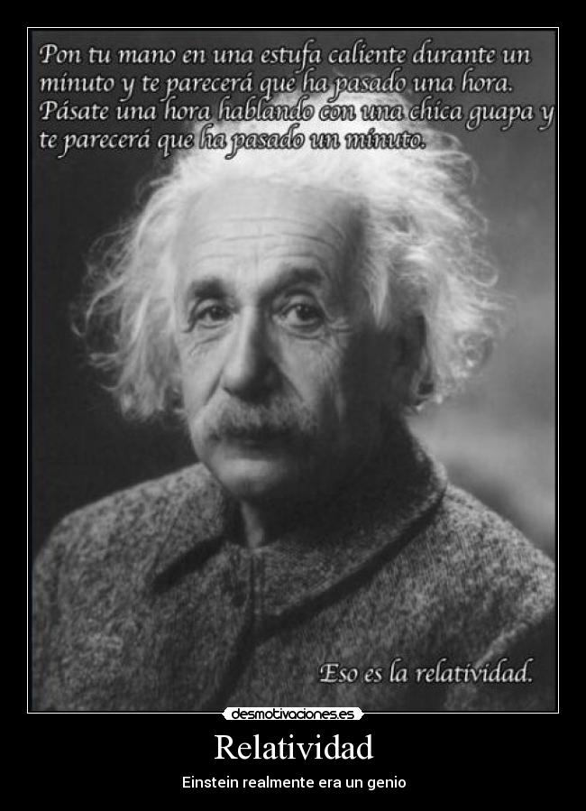 Relatividad - Einstein realmente era un genio