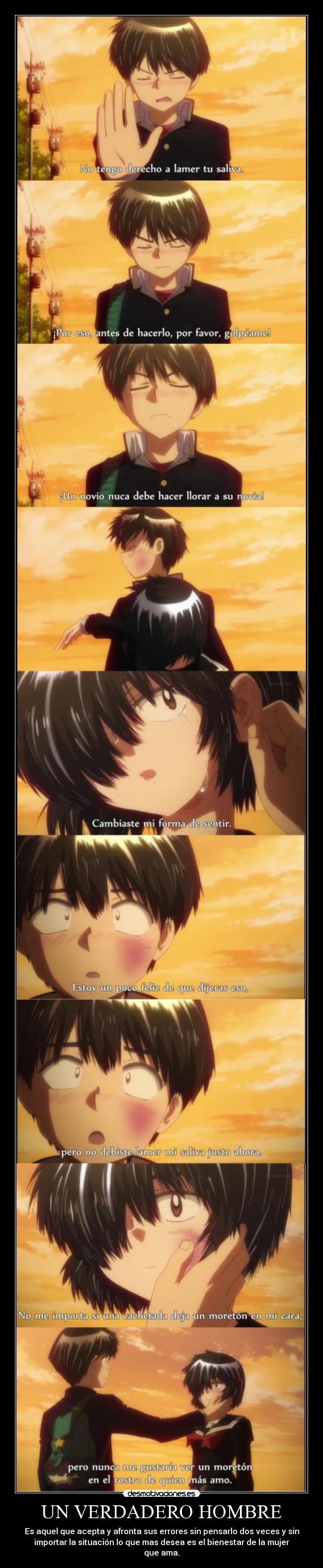 carteles anime nazo kanojo manga otaku mejor sssoswaldo666 verdadero hombre desmotivaciones