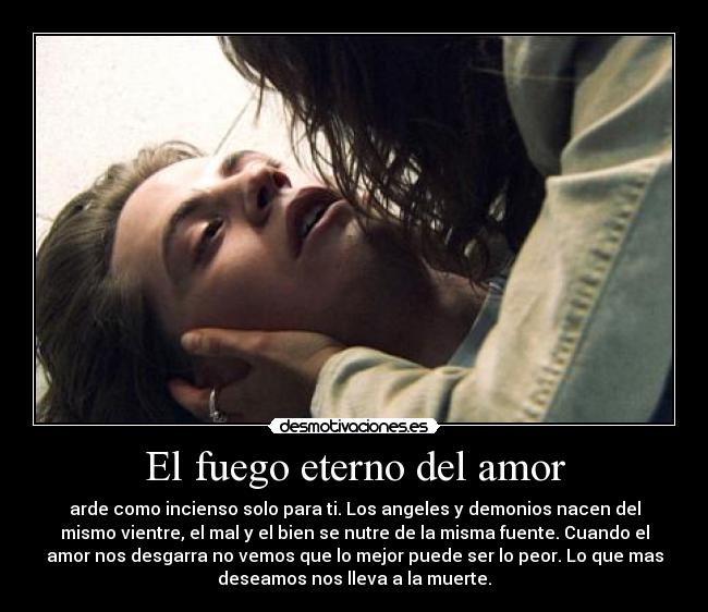 El fuego eterno del amor -