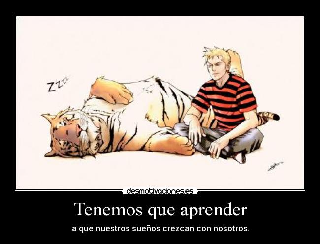 carteles calvin hobbes suenos desmotivaciones