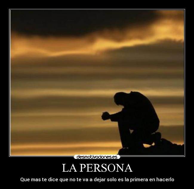 LA PERSONA - 
