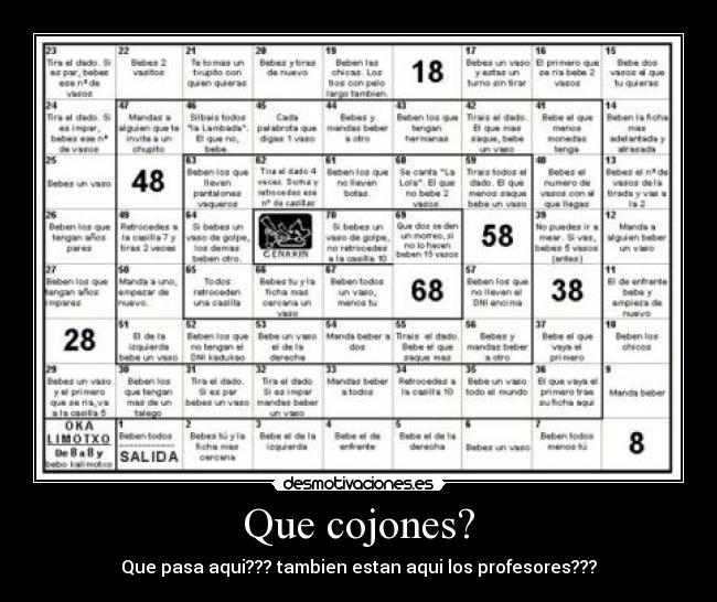 Que cojones? -