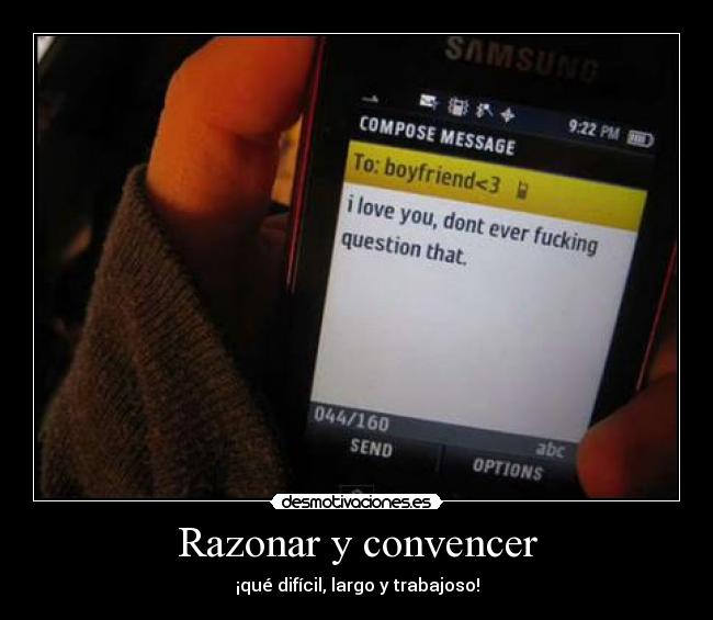 Razonar y convencer -