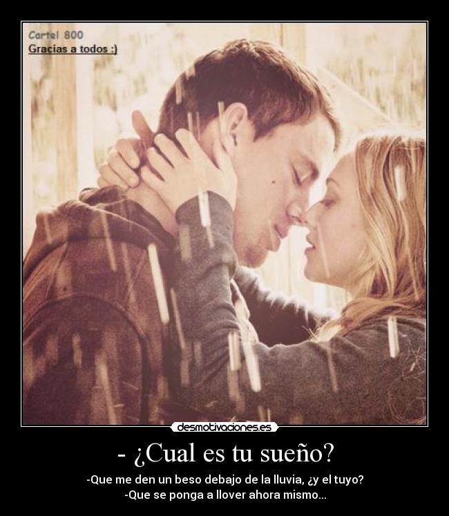 - ¿Cual es tu sueño? -