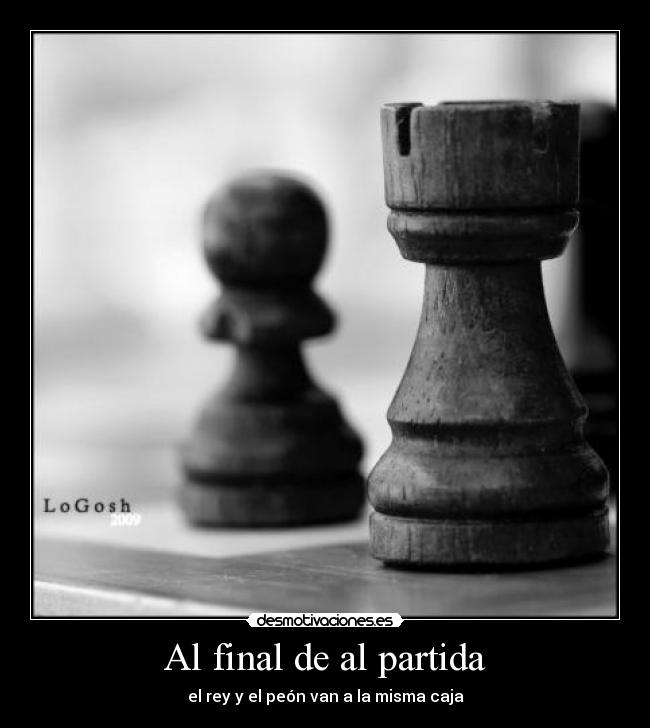 Al final de al partida -