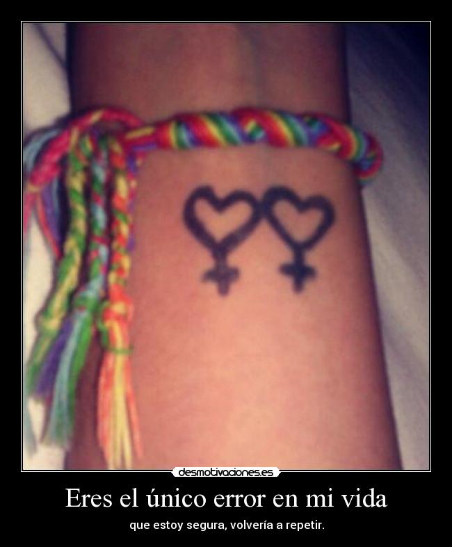 carteles vida eres unico error desmotivaciones