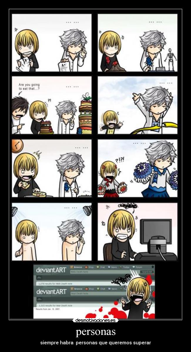 personas - siempre habra personas que queremos superar