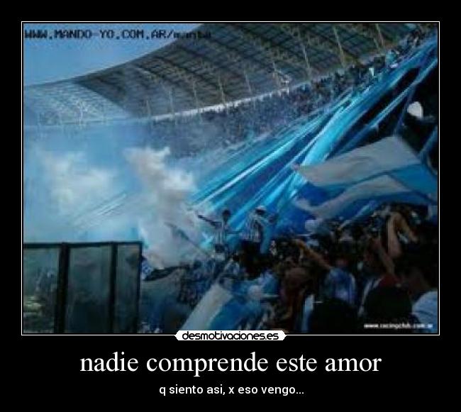 carteles amor racing club avellaneda desmotivaciones