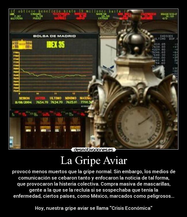 La Gripe Aviar - 