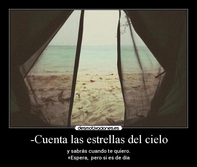 -Cuenta las estrellas del cielo - 