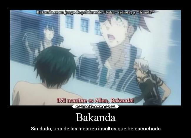 carteles gray man lavi allen kanda bakanda capitulo dedicado los fans este anime desmotivaciones