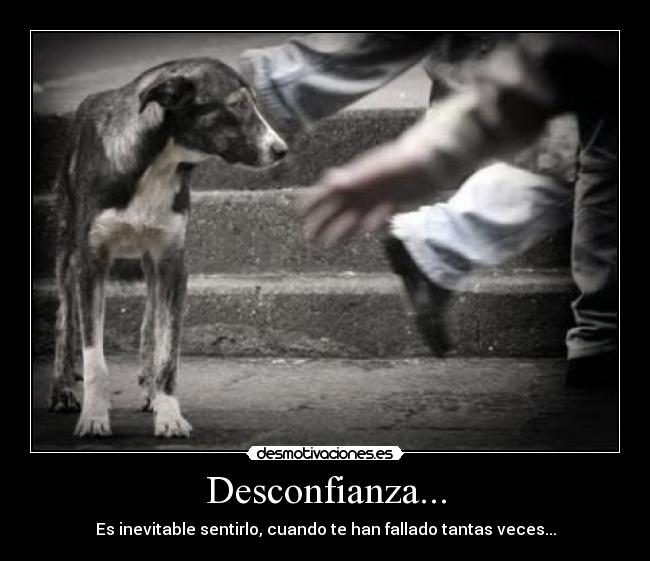 Desconfianza... -