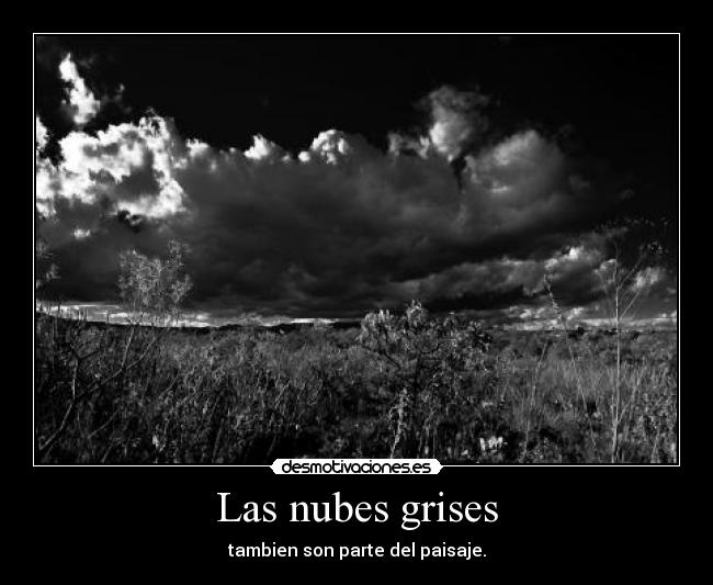 Las nubes grises - 