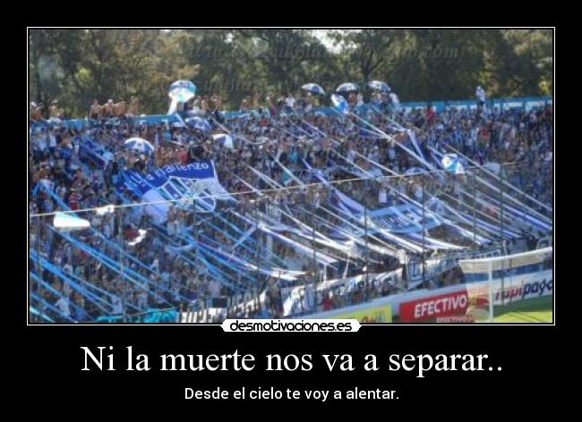 carteles muerte futbol hinchada club almagro desmotivaciones