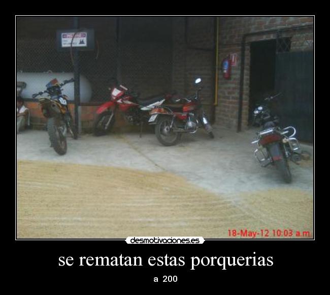 carteles motos desmotivaciones