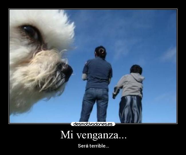 Mi venganza... -