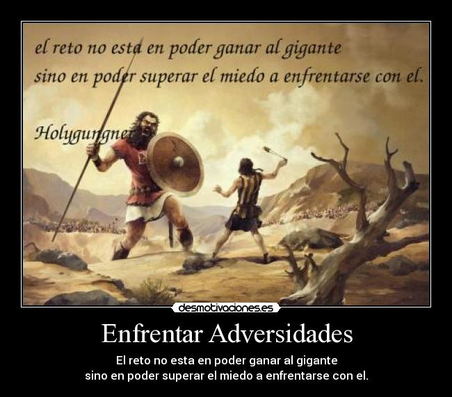 Enfrentar Adversidades -