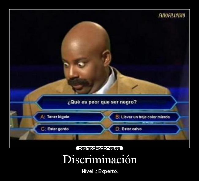 Discriminación - Nivel .: Experto.