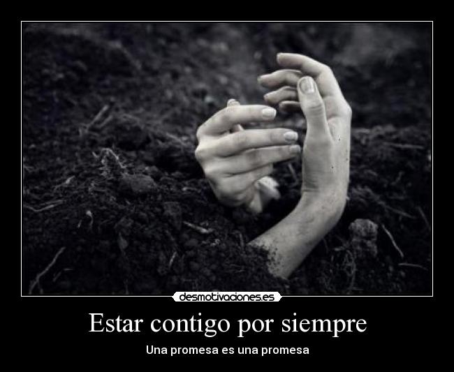 Estar contigo por siempre - Una promesa es una promesa