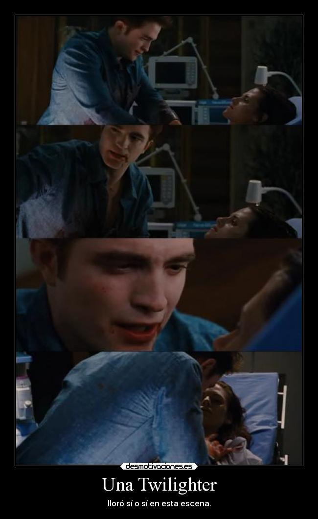 Una Twilighter - lloró sí o sí en esta escena.