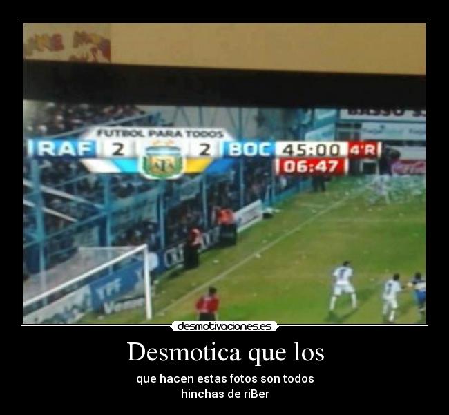 carteles boca desmotivaciones