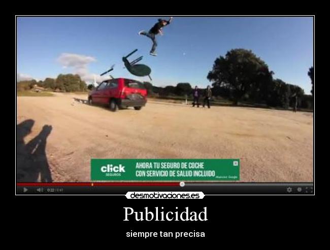 Publicidad - siempre tan precisa