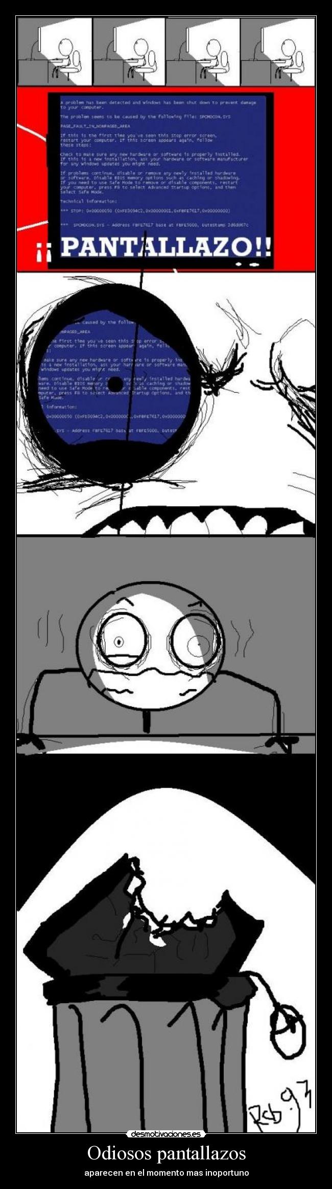 Odiosos pantallazos - 