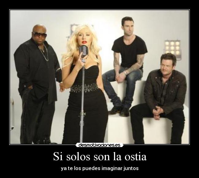 carteles christina aguilera desmotivaciones