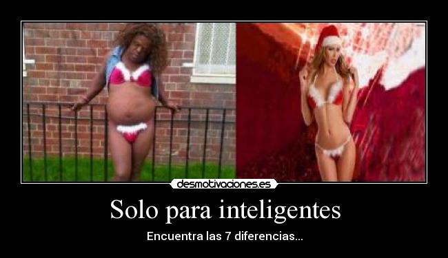 Solo para inteligentes - Encuentra las 7 diferencias...