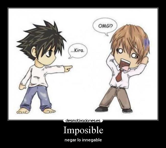 carteles imposible deathnote desmotivaciones