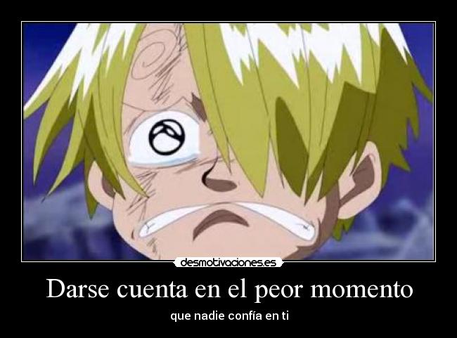 carteles que lindooo sanji desmotivaciones